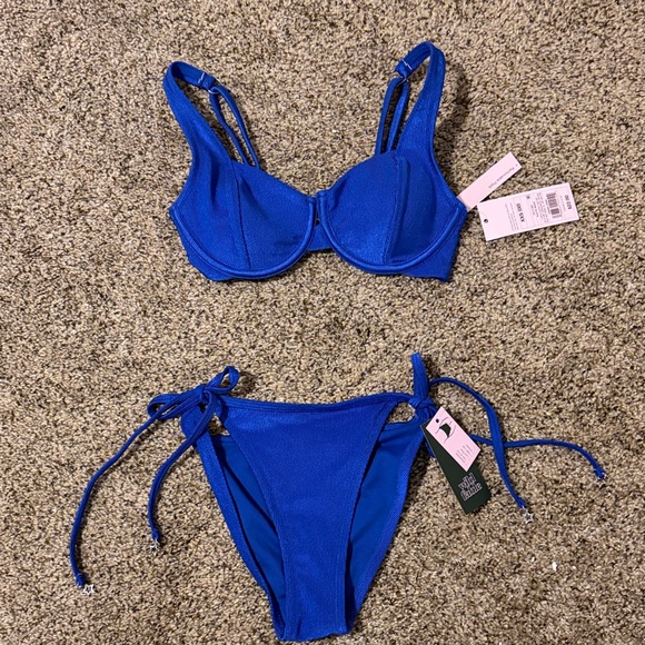 wild fable Other - Wild Fable Blue Bikini Set